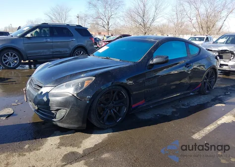 2010 Hyundai Genesis 2.0T R-Spec from USA, damaged, VIN KMHHT6KD7AU042619